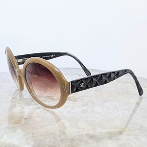 Chanel Vintage Y2K Sunglasses Quilted